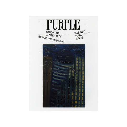 Purple #39 Study for Center City by Martha Diamond Cover